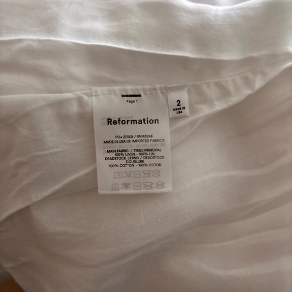 Reformation linen Dress - Picture 8 of 9